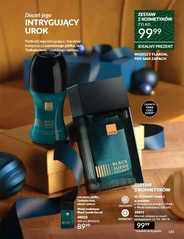 AVON - gazetka promocyjna Katalog grudzień 2024 od soboty 30.11 do wtorku 31.12 - strona 121