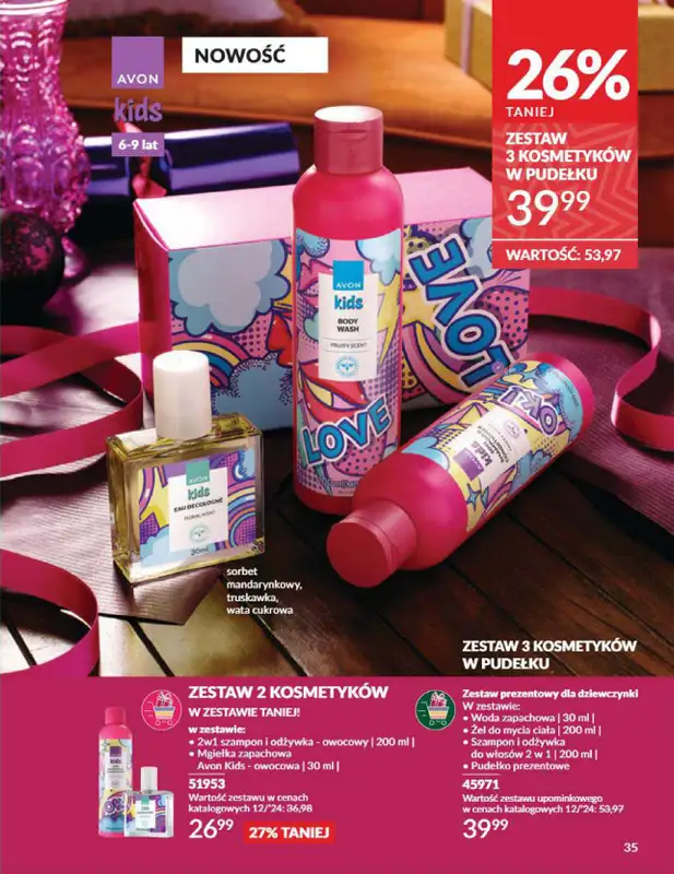 AVON - gazetka promocyjna Katalog grudzień 2024 od soboty 30.11 do wtorku 31.12 - strona 35