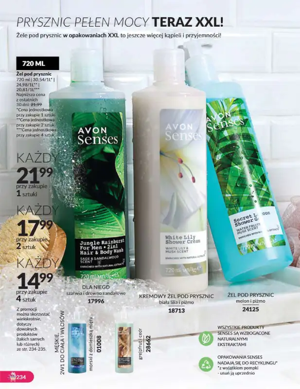 AVON - gazetka promocyjna Katalog grudzień 2024 od soboty 30.11 do wtorku 31.12 - strona 234