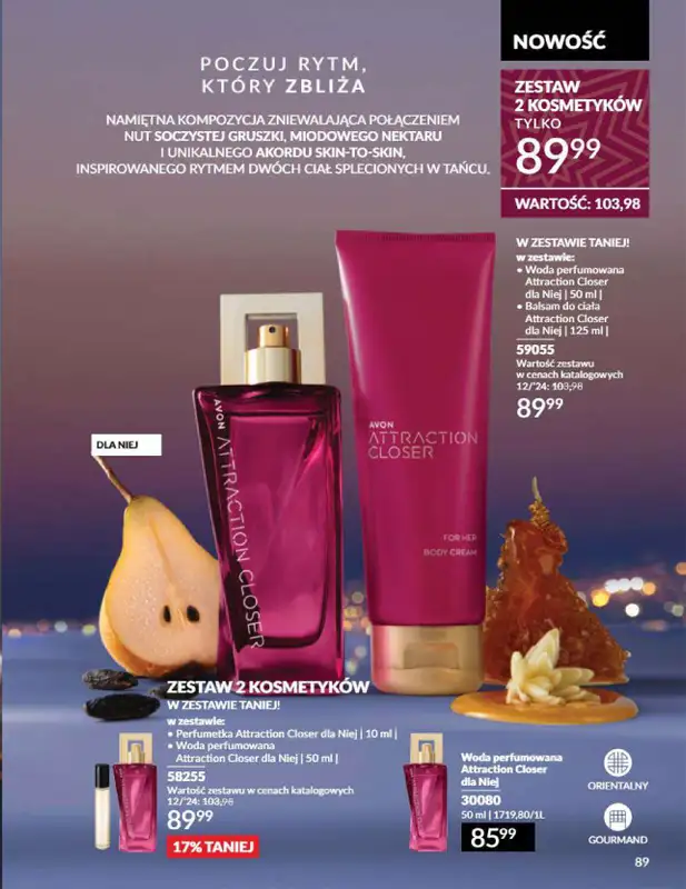 AVON - gazetka promocyjna Katalog grudzień 2024 od soboty 30.11 do wtorku 31.12 - strona 89