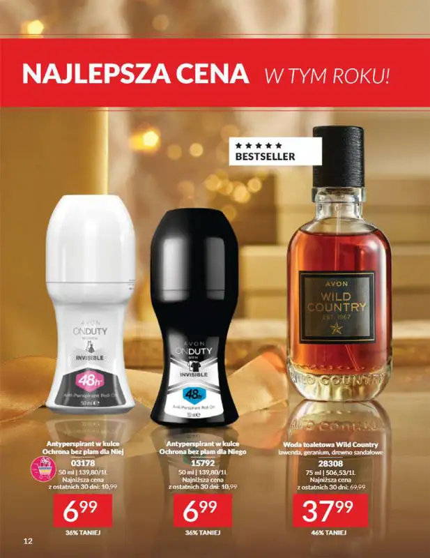 AVON - gazetka promocyjna Katalog grudzień 2024 od soboty 30.11 do wtorku 31.12 - strona 12