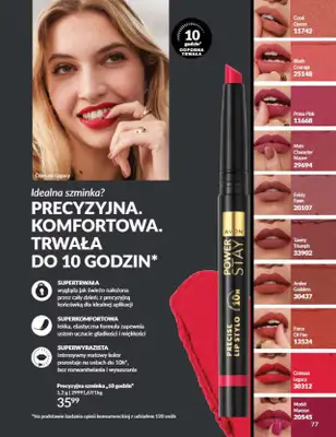AVON - gazetka promocyjna Katalog grudzień 2024 od soboty 30.11 do wtorku 31.12 - strona 77