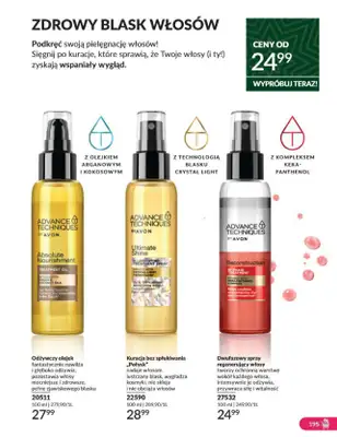AVON - gazetka promocyjna Katalog grudzień 2024 od soboty 30.11 do wtorku 31.12 - strona 195