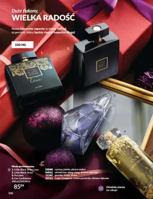 AVON - gazetka promocyjna Katalog grudzień 2024 od soboty 30.11 do wtorku 31.12 - strona 100