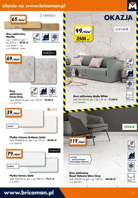 Bricoman - gazetka promocyjna Gazetka od poniedziałku 02.12 do niedzieli 22.12 - strona 3