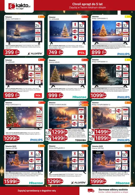 kakto.pl - gazetka promocyjna Gazetka od poniedziałku 02.12 do wtorku 31.12 - strona 14