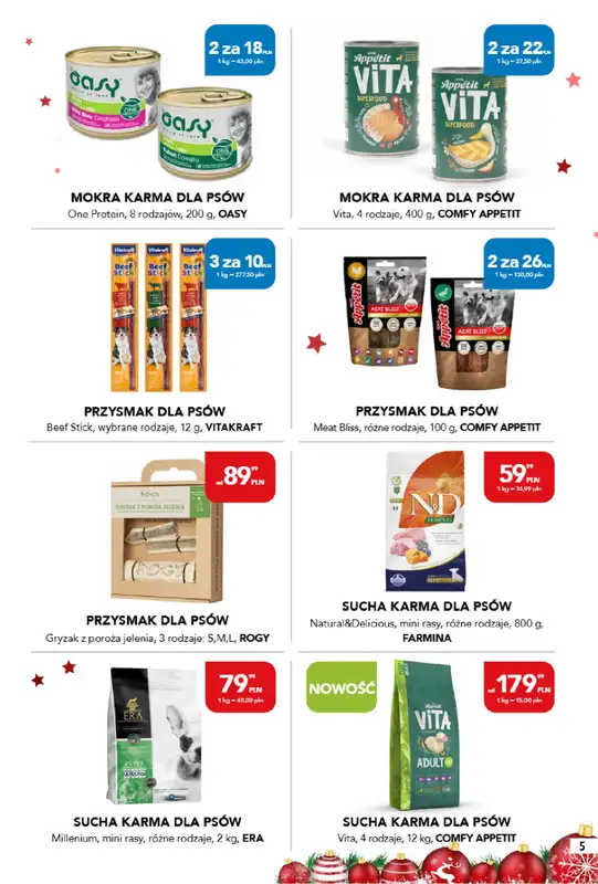 Aquael zoo - gazetka promocyjna Gazetka od wtorku 03.12 do wtorku 31.12 - strona 5