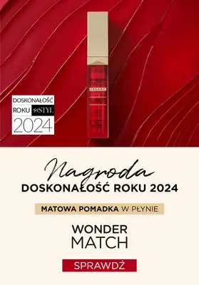 Eveline Cosmetics - gazetka promocyjna Matowa pomadka w płynie Wonder Match – świąteczne kolory na eveline.pl od środy 04.12 do wtorku 24.12 Eveline Cosmetics - gazetka promocyjna Matowa pomadka w płynie Wonder Match – świąteczne kolory na eveline.pl od środy 04.12 do wtorku 24.12