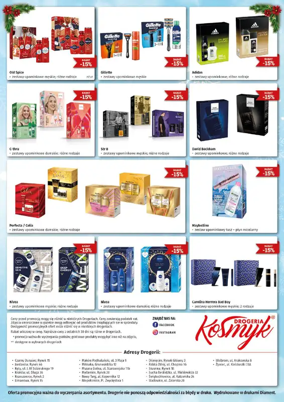 Drogeria Kosmyk - gazetka promocyjna Gazetka od środy 04.12 do wtorku 31.12 - strona 6