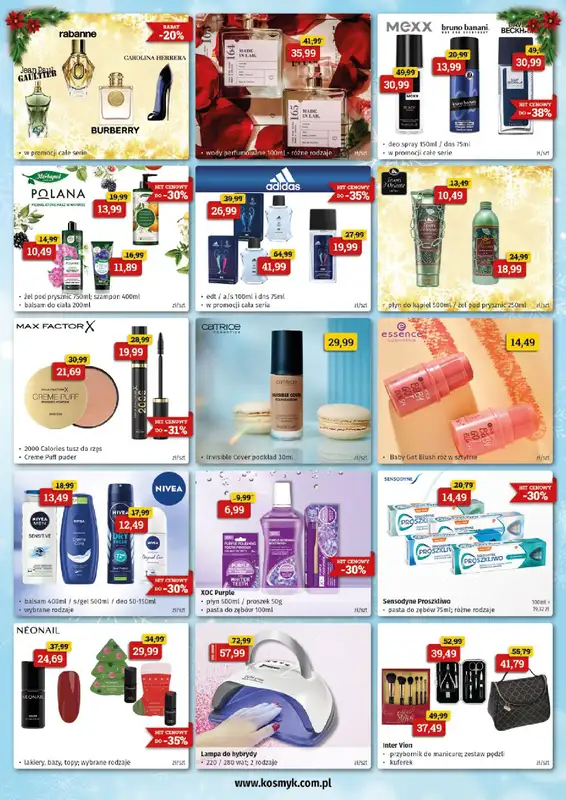 Drogeria Kosmyk - gazetka promocyjna Gazetka od środy 04.12 do wtorku 31.12 - strona 2