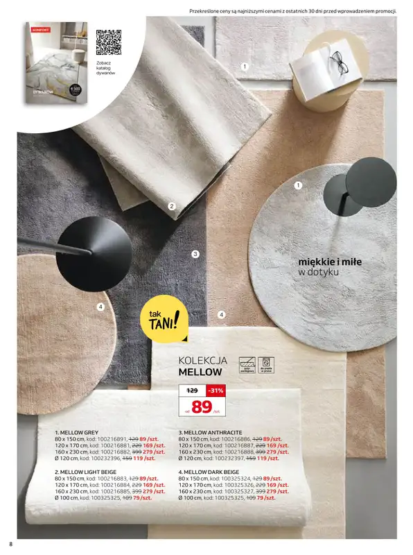 Komfort - gazetka promocyjna Święta z satysfakcją od środy 04.12 do wtorku 07.01 - strona 8