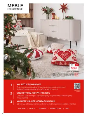 Komfort - gazetka promocyjna Święta z satysfakcją od środy 04.12 do wtorku 07.01 - strona 2 Komfort - gazetka promocyjna Święta z satysfakcją od środy 04.12 do wtorku 07.01 - strona 2