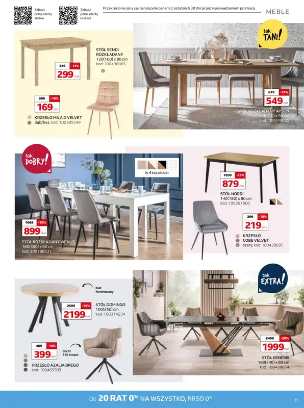 Komfort - gazetka promocyjna Święta z satysfakcją od środy 04.12 do wtorku 07.01 - strona 11