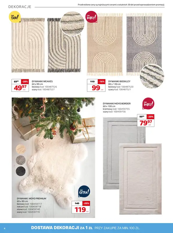 Komfort - gazetka promocyjna Święta z satysfakcją od środy 04.12 do wtorku 07.01 - strona 4