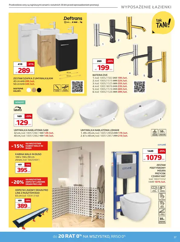 Komfort - gazetka promocyjna Święta z satysfakcją od środy 04.12 do wtorku 07.01 - strona 37