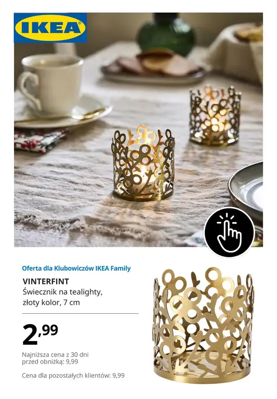 IKEA - gazetka promocyjna Odkryj świąteczne produkty w obniżonych cenach! od czwartku 05.12 do poniedziałku 23.12 - strona 8