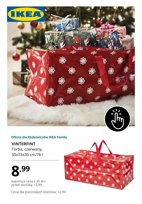 IKEA - gazetka promocyjna Odkryj świąteczne produkty w obniżonych cenach! od czwartku 05.12 do poniedziałku 23.12 - strona 11