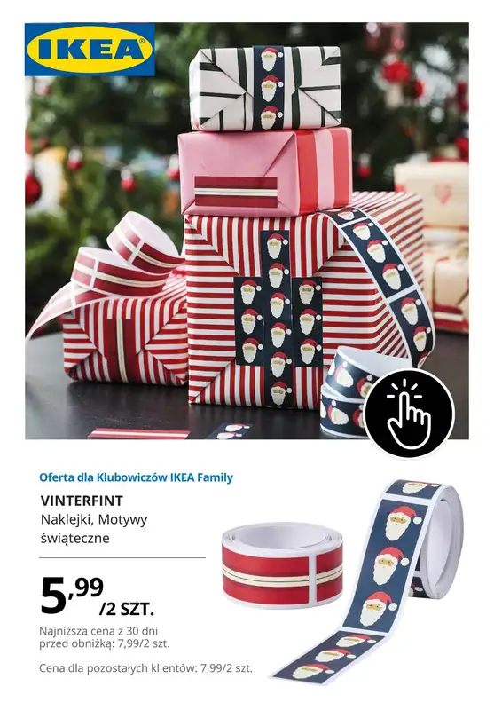 IKEA - gazetka promocyjna Odkryj świąteczne produkty w obniżonych cenach! od czwartku 05.12 do poniedziałku 23.12 - strona 10