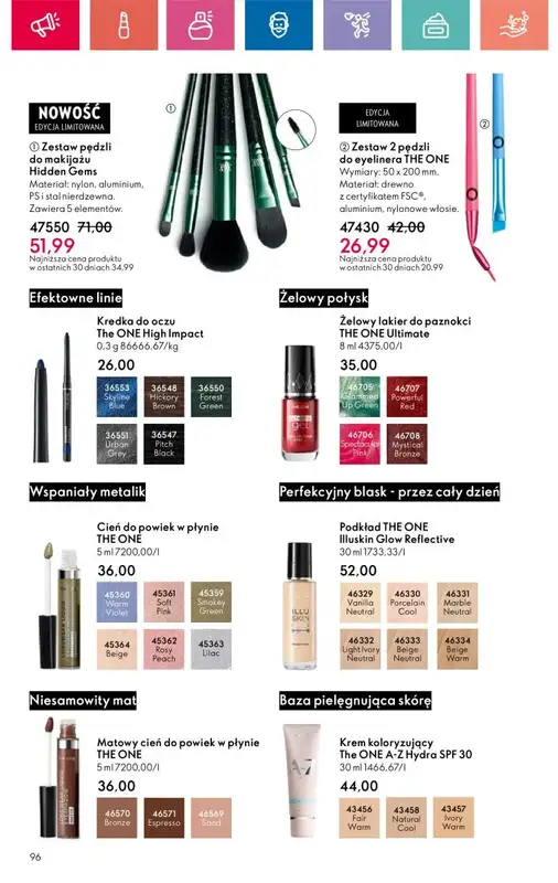 Oriflame - gazetka promocyjna Katalog 1/2025 od niedzieli 29.12 do soboty 18.01 - strona 96