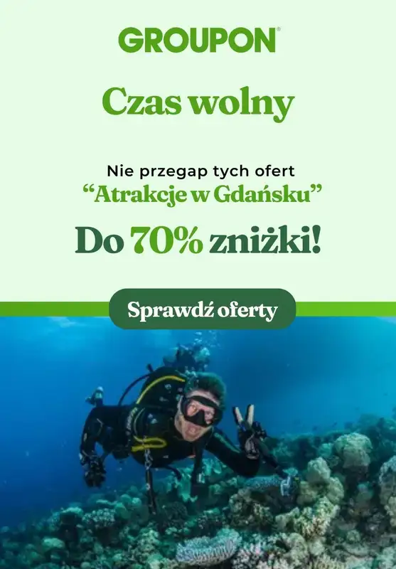 Groupon - gazetka promocyjna Sprawdź najlepsze oferty w Gdańsku! od piątku 06.12 do poniedziałku 30.12 - strona 3