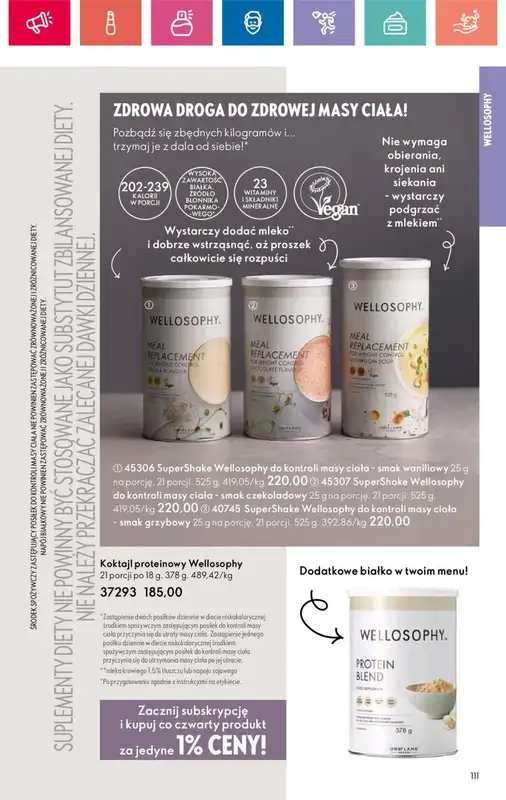 Oriflame - gazetka promocyjna Katalog 2/2025 od niedzieli 19.01 do soboty 08.02 - strona 111