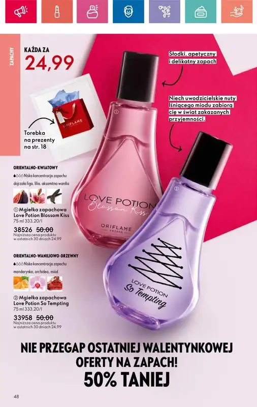 Oriflame - gazetka promocyjna Katalog 2/2025 od niedzieli 19.01 do soboty 08.02 - strona 48