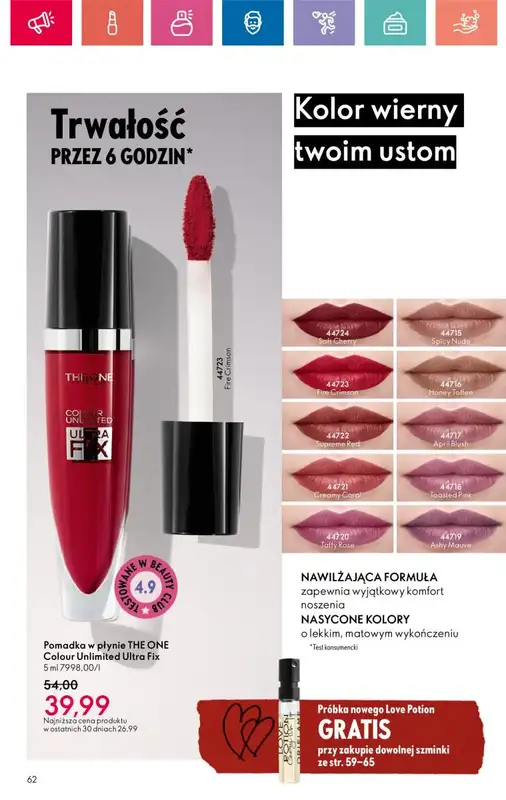 Oriflame - gazetka promocyjna Katalog 2/2025 od niedzieli 19.01 do soboty 08.02 - strona 62