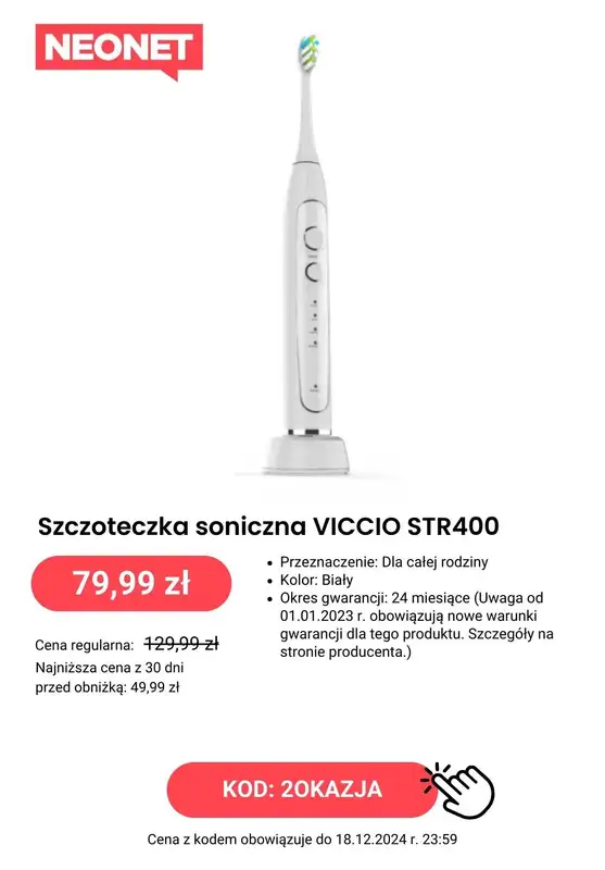 NEONET - gazetka promocyjna Świąteczny kiermasz okazji! od piątku 13.12 do środy 18.12 - strona 3