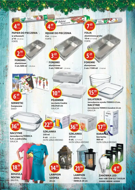 Zielony Koszyk - gazetka promocyjna Gazetka od piątku 13.12 do wtorku 24.12 - strona 7