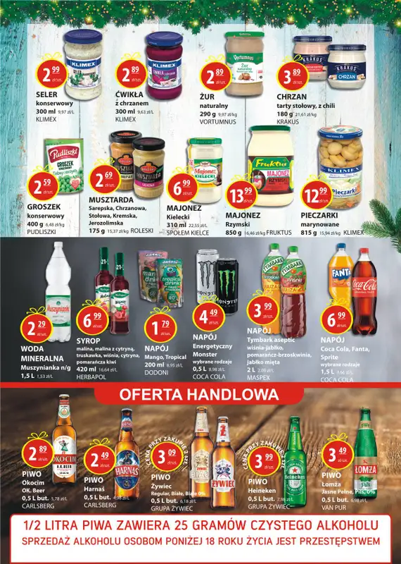 Zielony Koszyk - gazetka promocyjna Gazetka od piątku 13.12 do wtorku 24.12 - strona 6