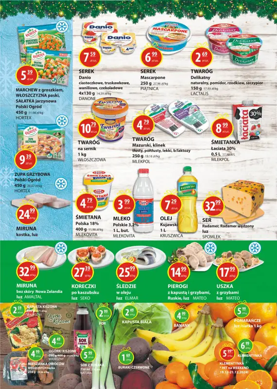 Zielony Koszyk - gazetka promocyjna Gazetka od piątku 13.12 do wtorku 24.12 - strona 3