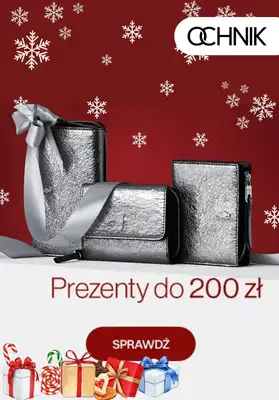 Ochnik - gazetka promocyjna Prezenty do 200 zł od wtorku 17.12 do poniedziałku 23.12