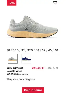 New Balance - gazetka promocyjna Buty do biegania do -50% od wtorku 31.12 do poniedziałku 06.01 - strona 4 New Balance - gazetka promocyjna Buty do biegania do -50% od wtorku 31.12 do poniedziałku 06.01 - strona 4