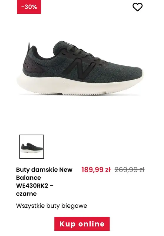 New Balance - gazetka promocyjna Buty do biegania do -50% od wtorku 31.12 do poniedziałku 06.01 - strona 7
