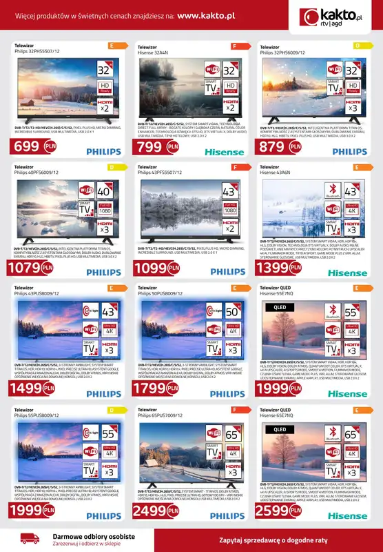 kakto.pl - gazetka promocyjna Gazetka od środy 01.01 do piątku 31.01 - strona 7