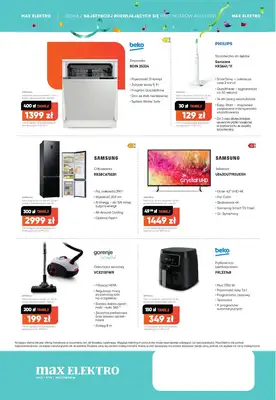 Max Elektro - gazetka promocyjna Gazetka od czwartku 02.01 do środy 29.01 - strona 12 Max Elektro - gazetka promocyjna Gazetka od czwartku 02.01 do środy 29.01 - strona 12