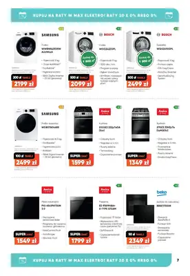 Max Elektro - gazetka promocyjna Gazetka od czwartku 02.01 do środy 29.01 - strona 7 Max Elektro - gazetka promocyjna Gazetka od czwartku 02.01 do środy 29.01 - strona 7