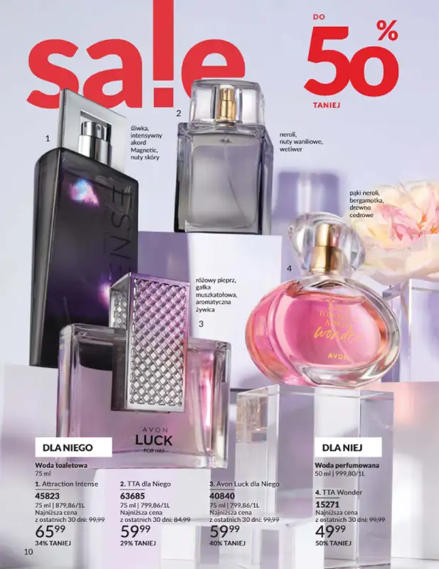 AVON - gazetka promocyjna Katalog Styczeń 2025 od czwartku 02.01 do piątku 31.01 - strona 10