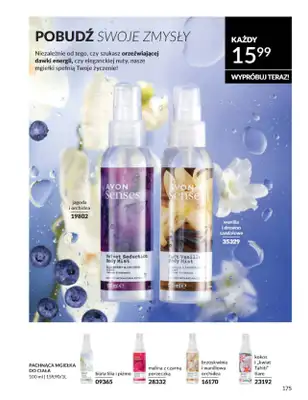 AVON - gazetka promocyjna Katalog Styczeń 2025 od czwartku 02.01 do piątku 31.01 - strona 175