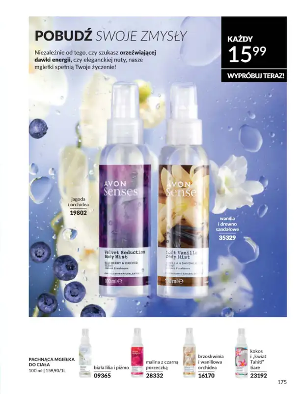 AVON - gazetka promocyjna Katalog Styczeń 2025 od czwartku 02.01 do piątku 31.01 - strona 175