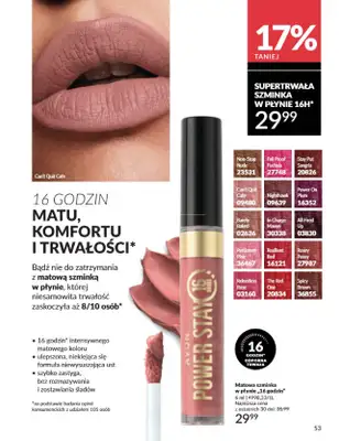 AVON - gazetka promocyjna Katalog Styczeń 2025 od czwartku 02.01 do piątku 31.01 - strona 53