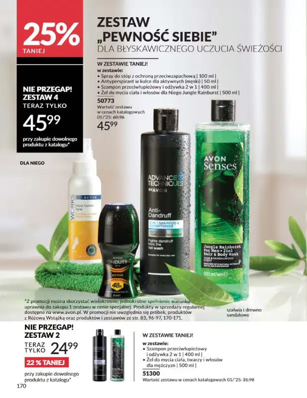 AVON - gazetka promocyjna Katalog Styczeń 2025 od czwartku 02.01 do piątku 31.01 - strona 170