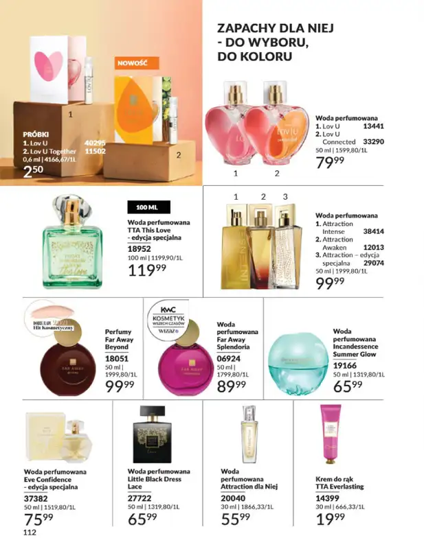 AVON - gazetka promocyjna Katalog Styczeń 2025 od czwartku 02.01 do piątku 31.01 - strona 112