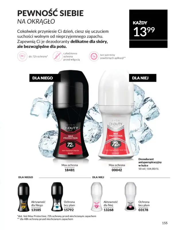 AVON - gazetka promocyjna Katalog Styczeń 2025 od czwartku 02.01 do piątku 31.01 - strona 155