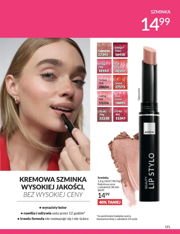 AVON - gazetka promocyjna Katalog Styczeń 2025 od czwartku 02.01 do piątku 31.01 - strona 191
