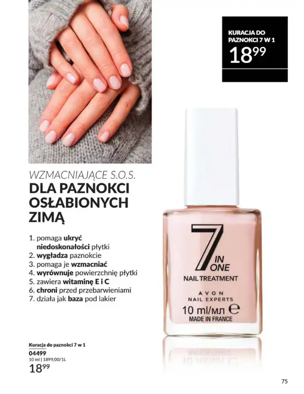 AVON - gazetka promocyjna Katalog Styczeń 2025 od czwartku 02.01 do piątku 31.01 - strona 75