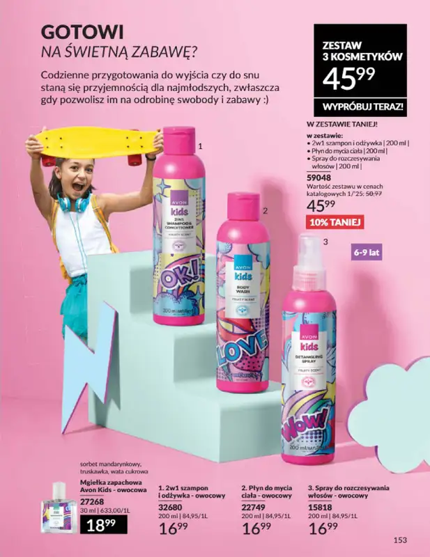 AVON - gazetka promocyjna Katalog Styczeń 2025 od czwartku 02.01 do piątku 31.01 - strona 153