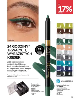 AVON - gazetka promocyjna Katalog Styczeń 2025 od czwartku 02.01 do piątku 31.01 - strona 71