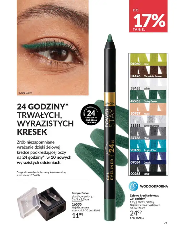 AVON - gazetka promocyjna Katalog Styczeń 2025 od czwartku 02.01 do piątku 31.01 - strona 71