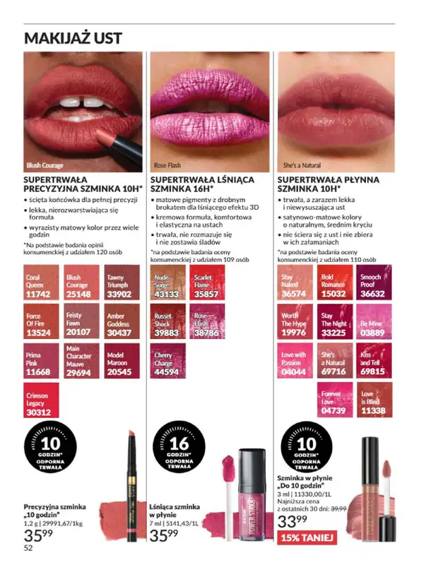 AVON - gazetka promocyjna Katalog Styczeń 2025 od czwartku 02.01 do piątku 31.01 - strona 52